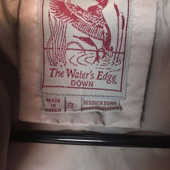 Women's Coat SzS 80% DUCK DOWN Coat Pale Lavender NWOT Quality - Picture 2 of 10